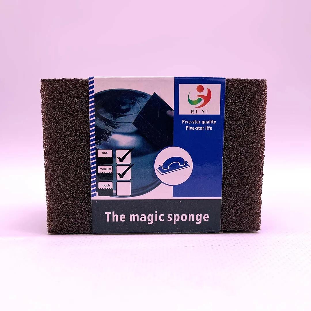 Меламиновая губка "Magic Sponge" 10x7x2.5 см, 25 гр, оптовая продажа (ST-938)