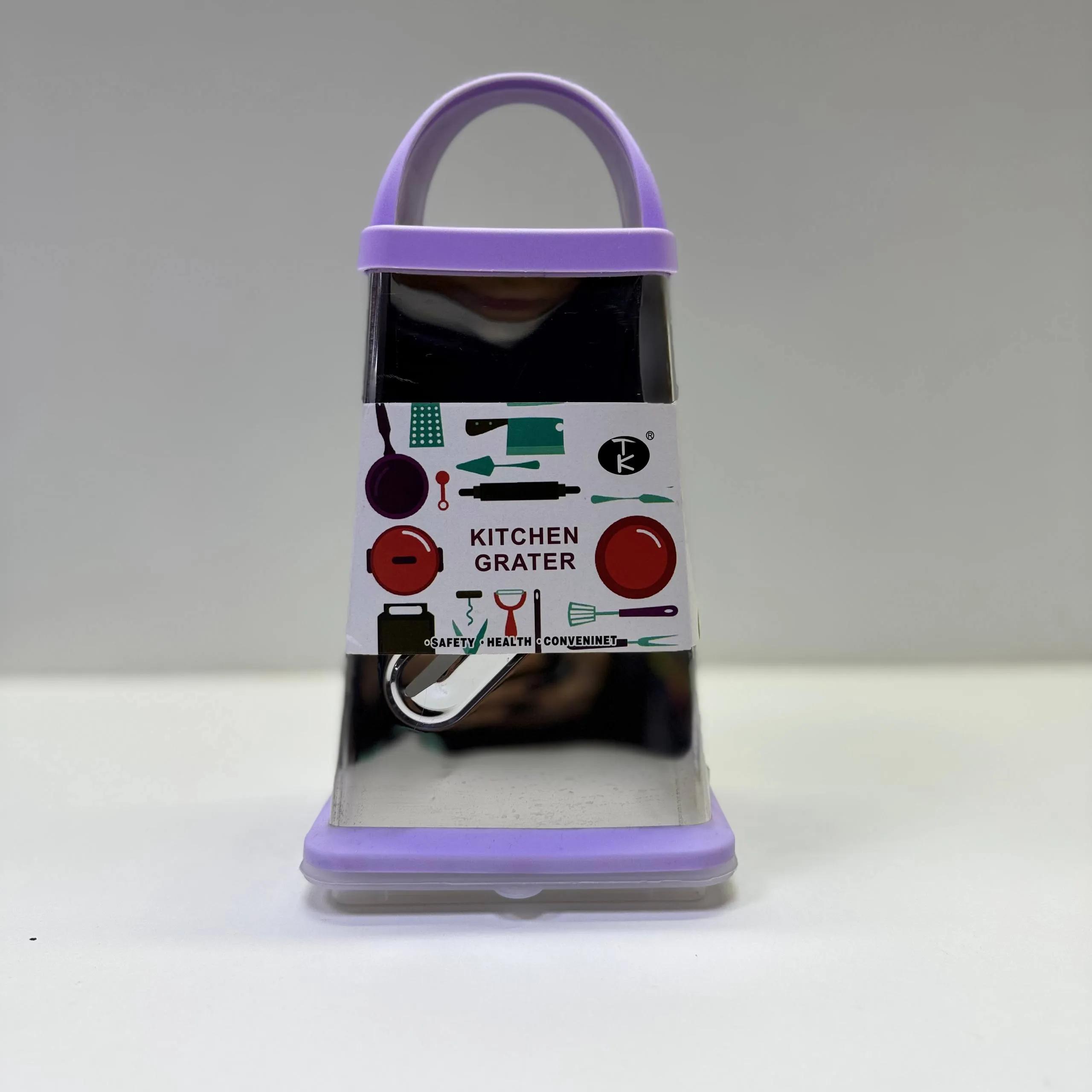 Терка с пластиковой тарелкой для кухни (ST-2043)