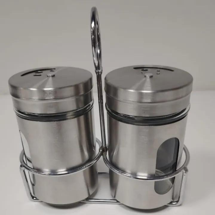 Две баночки для специй оптом для кухни (ST-2840)