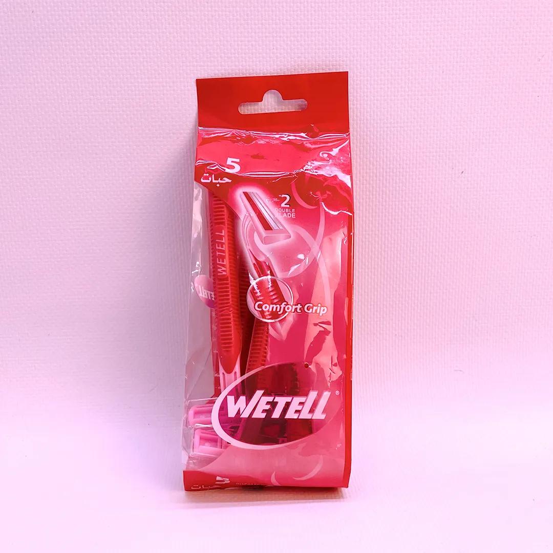 Станки для бритья одноразовые  "Wetell" (ST-416A)