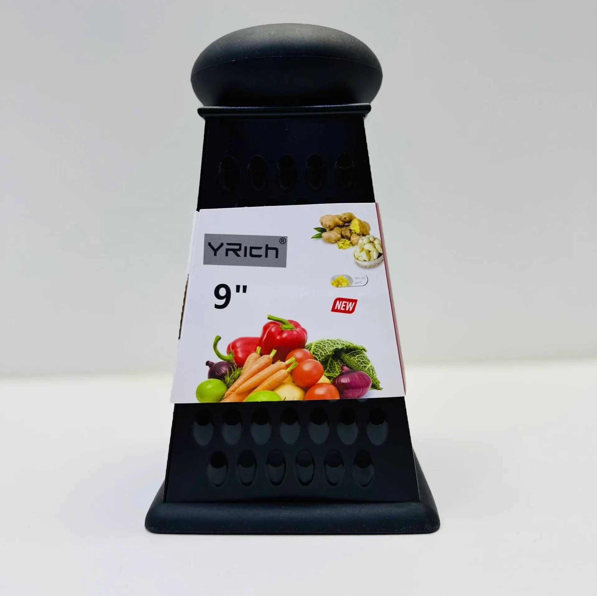 Терка кухонная 9 дюймов из нержавеющей стали с силиконовой ручкой (ST-3031) 