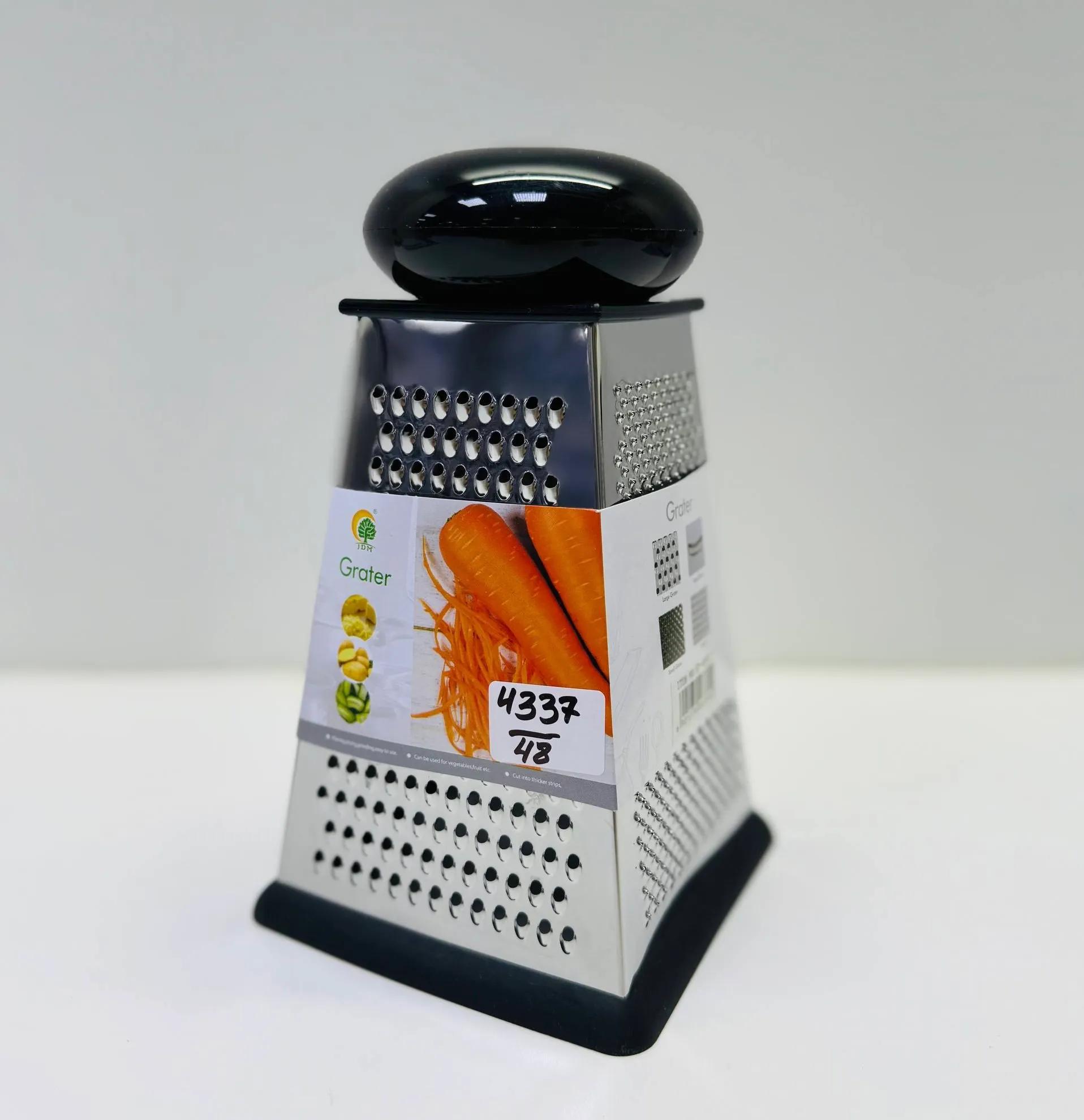 Многофункциональная терка с металлической основой и силиконовой ручкой (ST-4337)