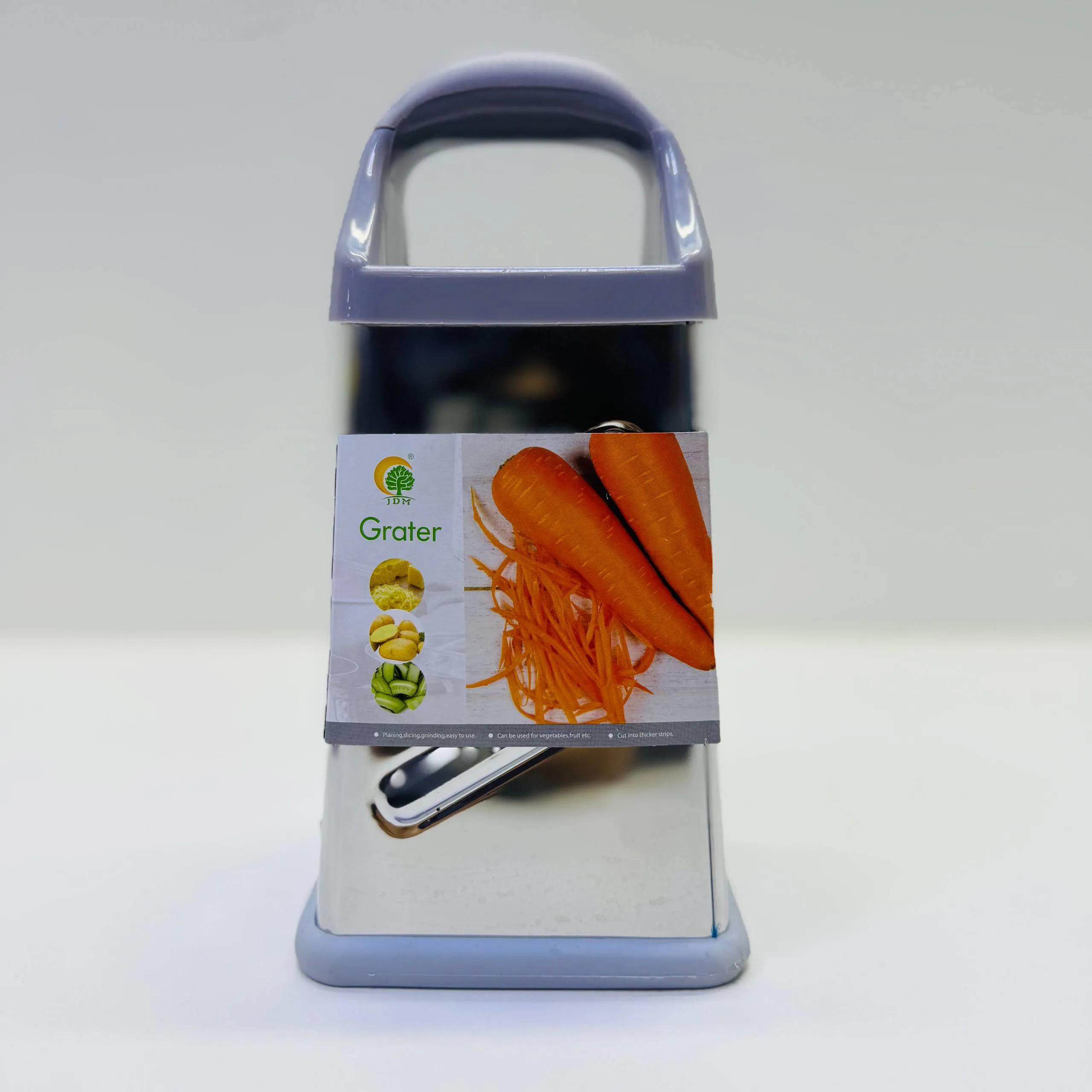 Терка серая четырехгранная оптом для кухни (ST-4168)