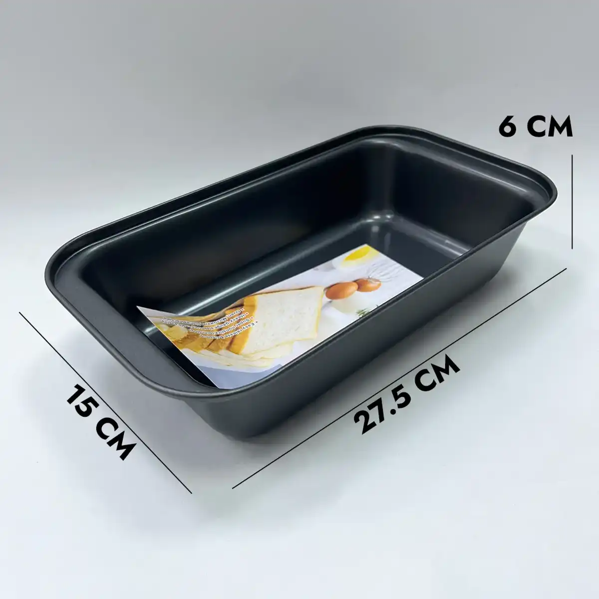 Форма для выпечки хлеба 27,5x15x6 см антипригарная (ST-90)