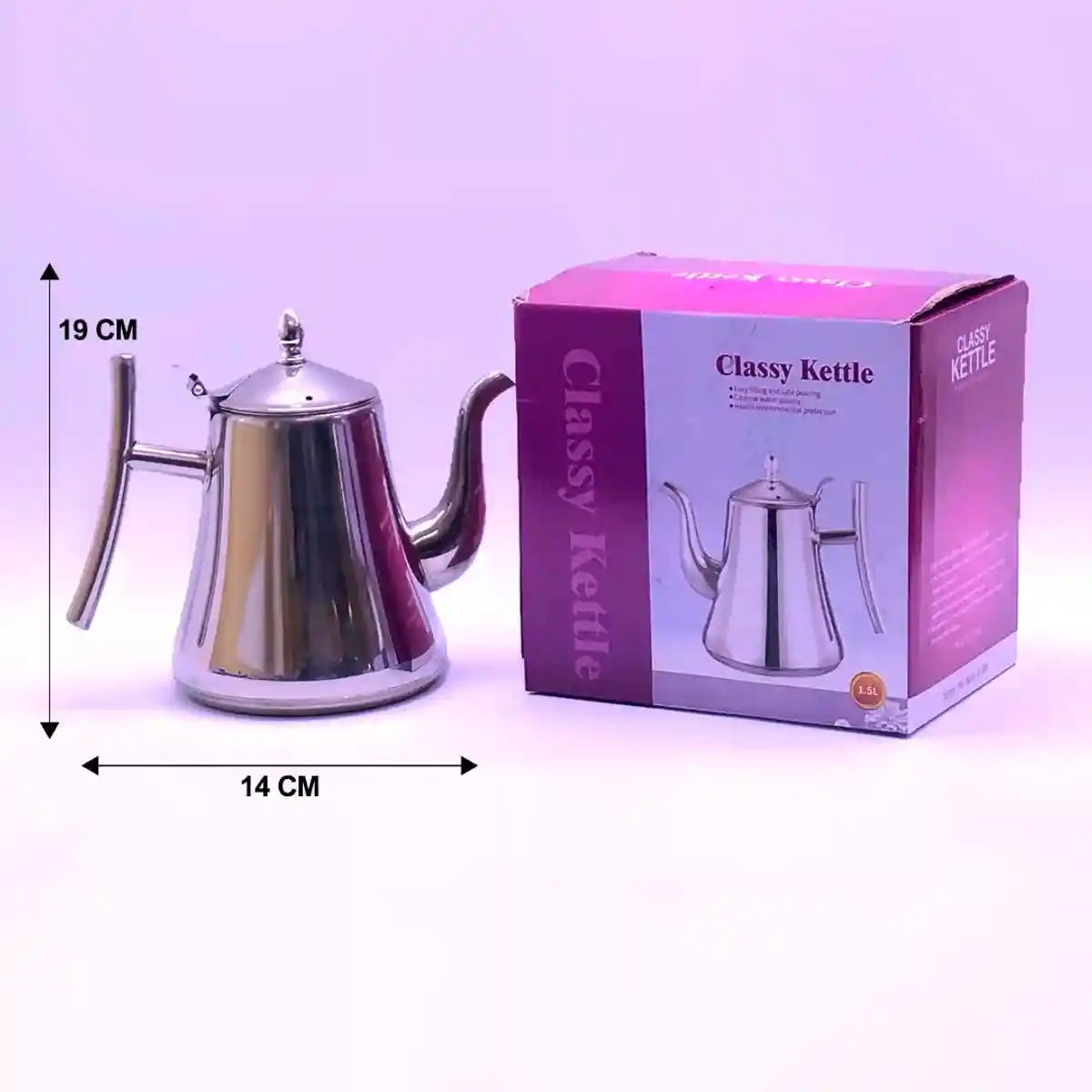 Чайник из нержавеющей стали Classy Kettle - оптом по выгодной цене - st-6511