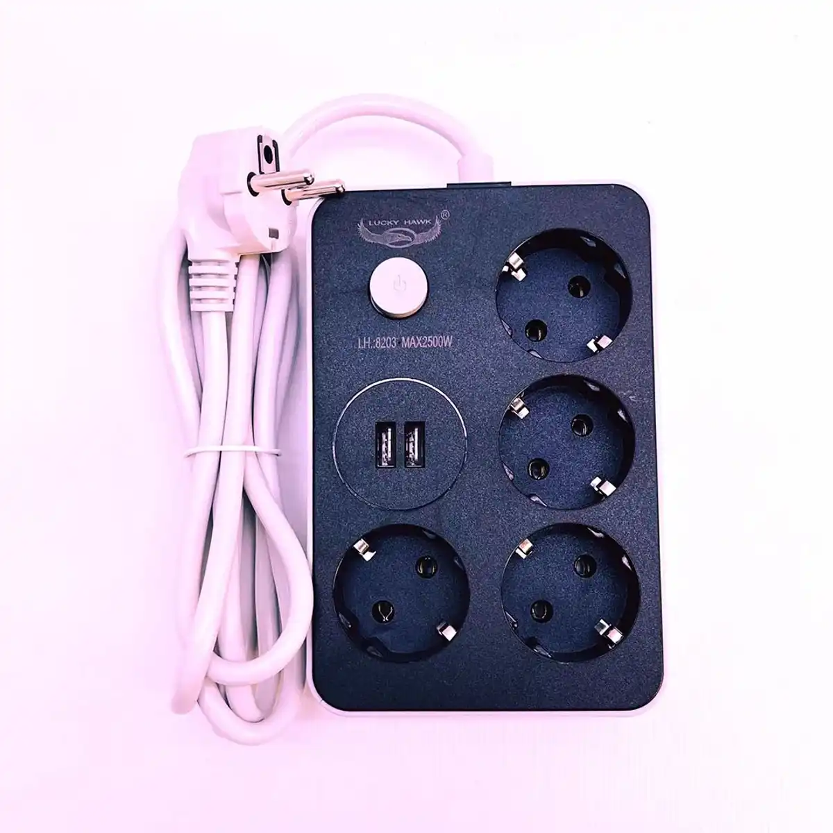 Удлинитель с двумя USB-портами (ST-2125)