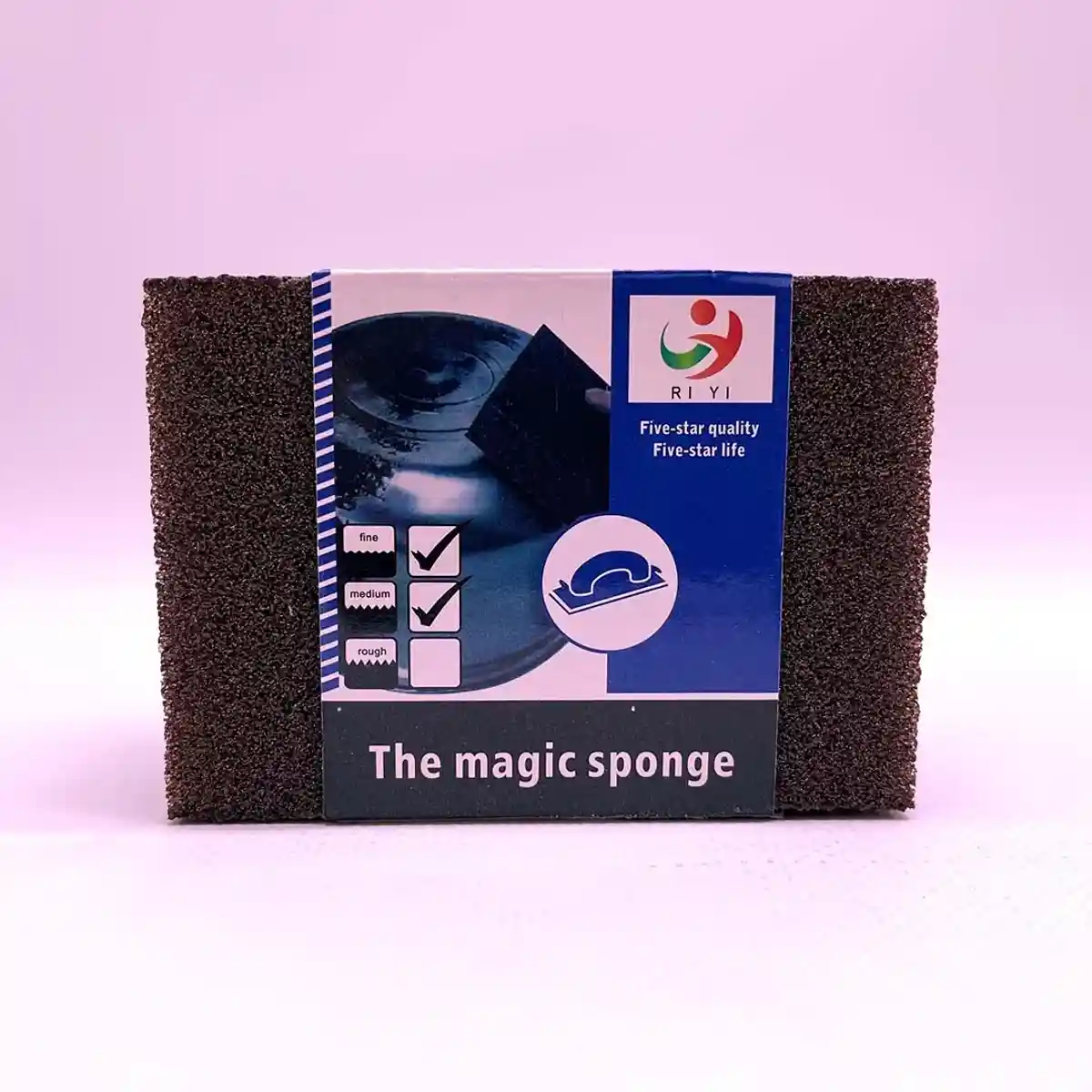 Меламиновая губка "Magic Sponge" 10x7x2.5 см, 25 гр, оптовая продажа - st-938