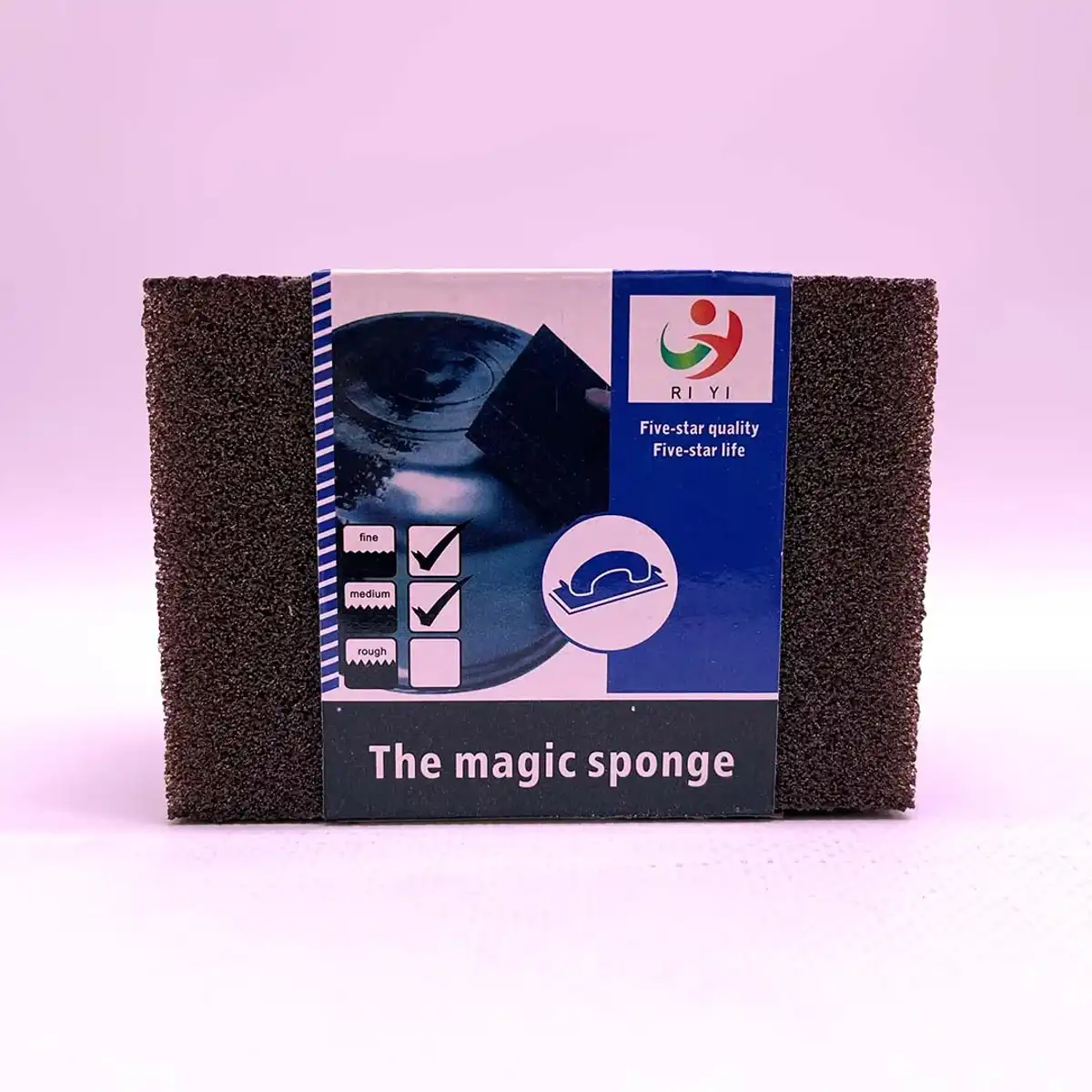 Меламиновая губка "Magic Sponge" 10x7x2.5 см, 25 гр, оптовая продажа (ST-938)