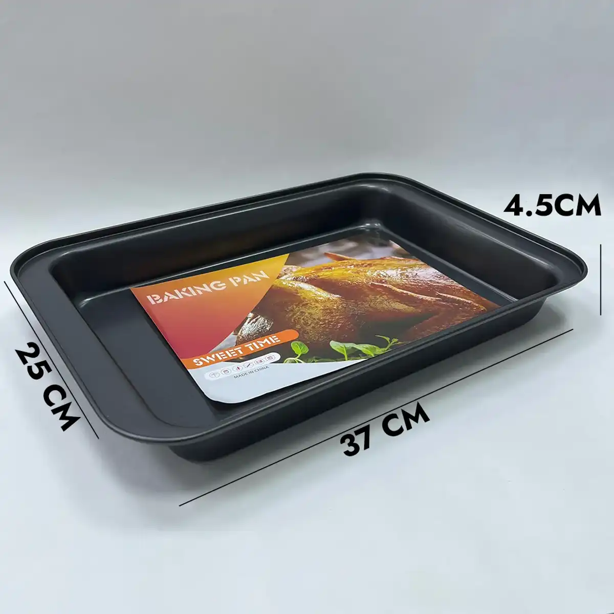 Антипригарная форма для выпечки и запекания 37x25x4,5 см (ST-5342)