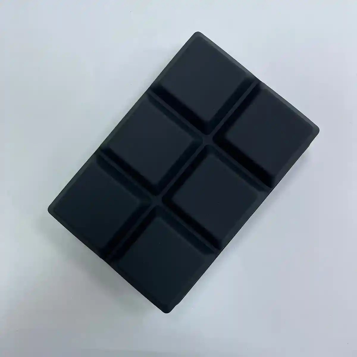 Силиконовая форма для льда с крышкой, 6 крупных ячеек, 16,5×11,5×5 см, пищевой силикон - 2053 - 4