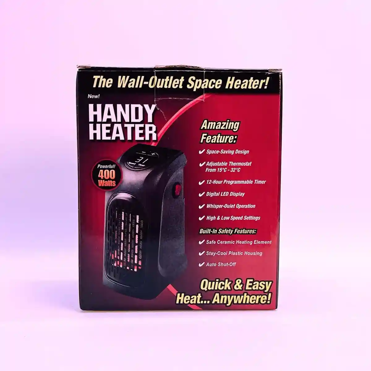 Мини-обогреватель Handy Heater 400 Вт - Оптовый поставщик - 1449 - 5