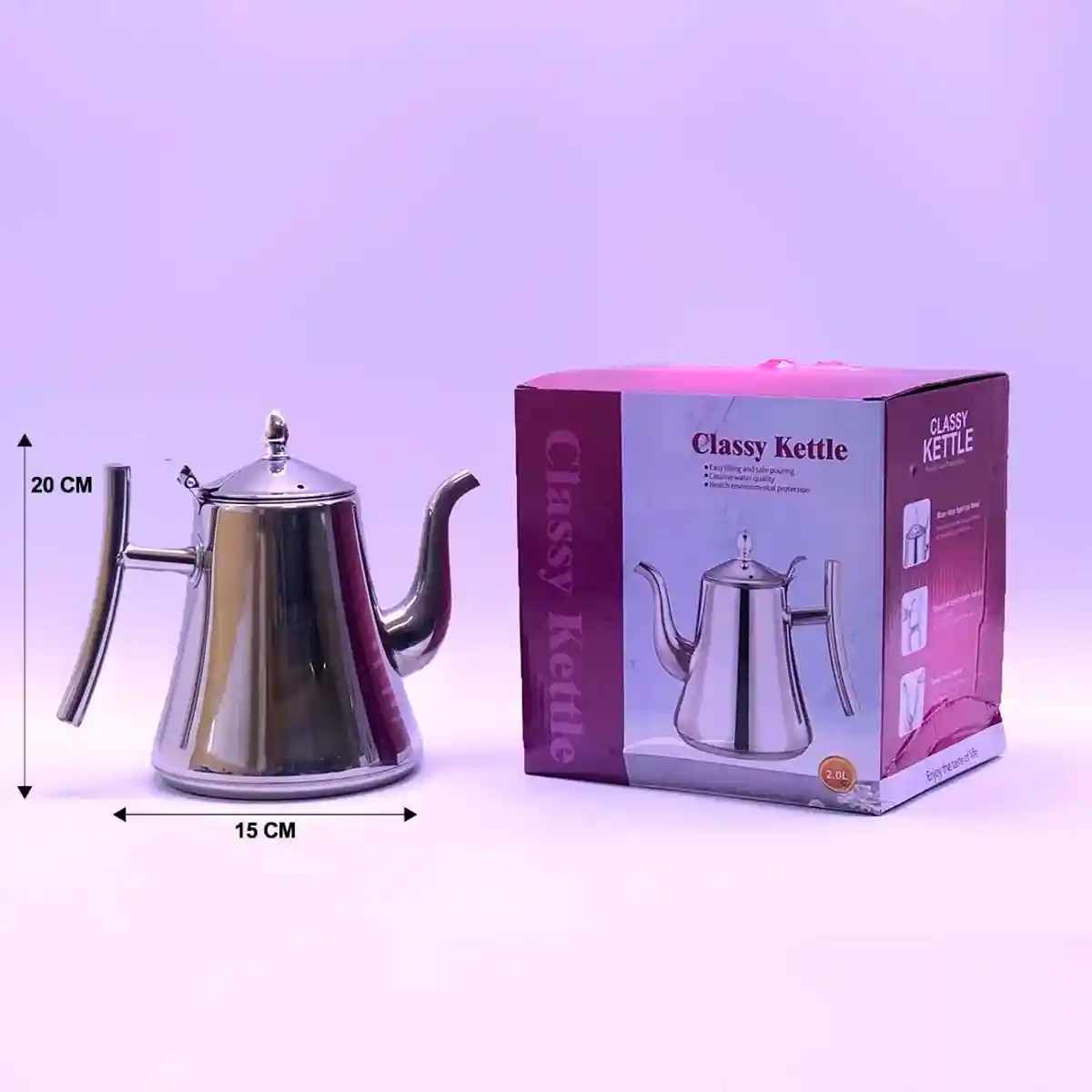 Чайник из нержавеющей стали Classy Kettle - оптом по выгодной цене - st-6512