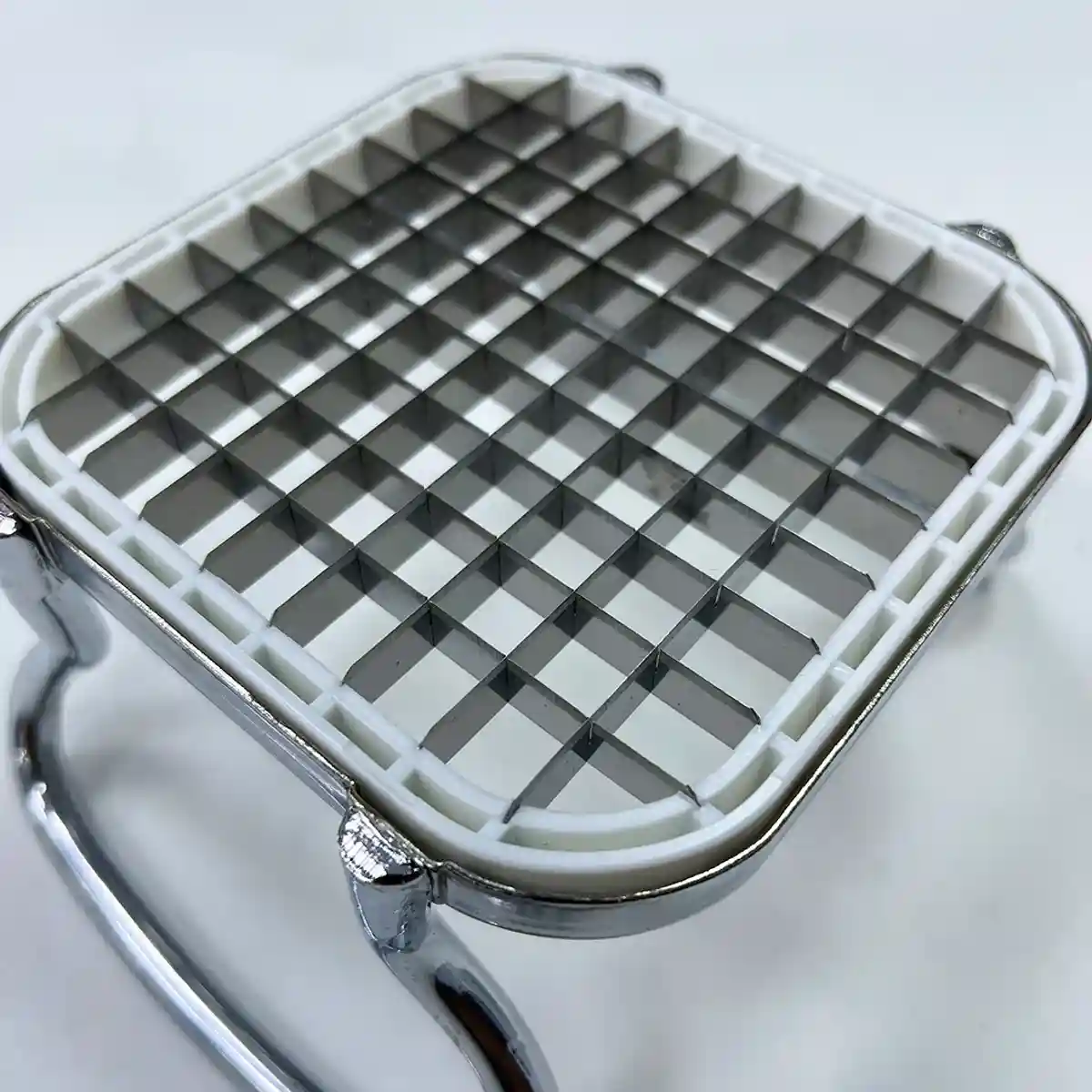 Ручная овощерезка из нержавеющей стали 10x10 см - 2114 - 3
