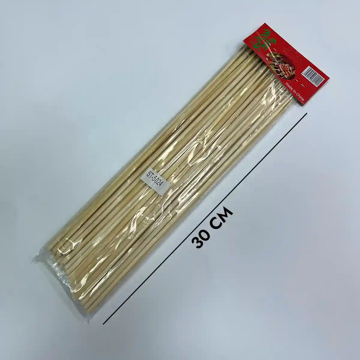 Шпажки бамбуковые 30см, толстые, для шашлыка - ST-5024