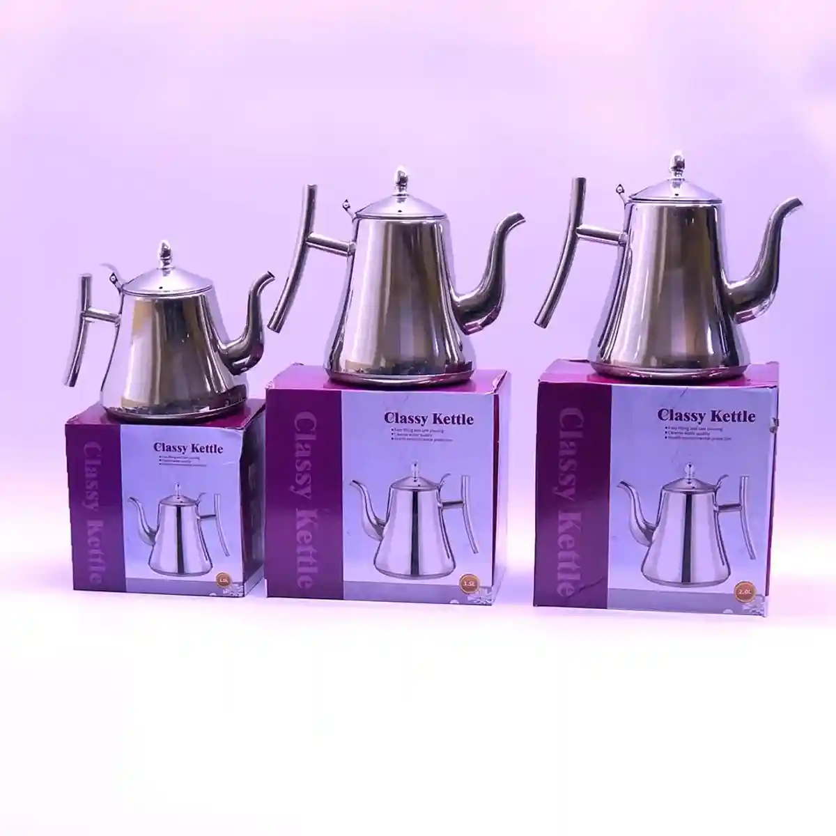 Чайник из нержавеющей стали Classy Kettle - оптом по выгодной цене - 1405 - 1
