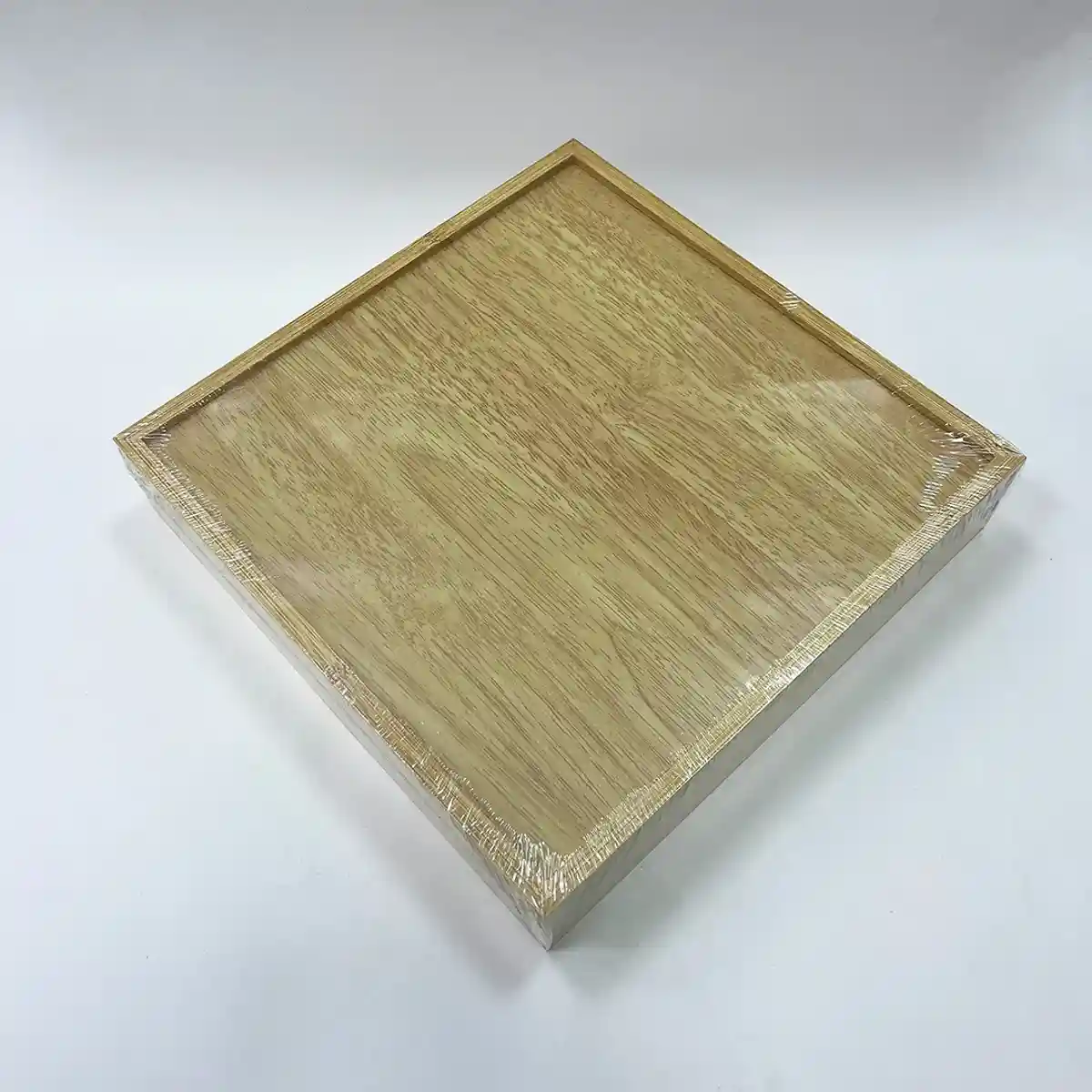 Органайзер бамбуковый 4 секции 25×25 см с крышкой - 2122 - 3