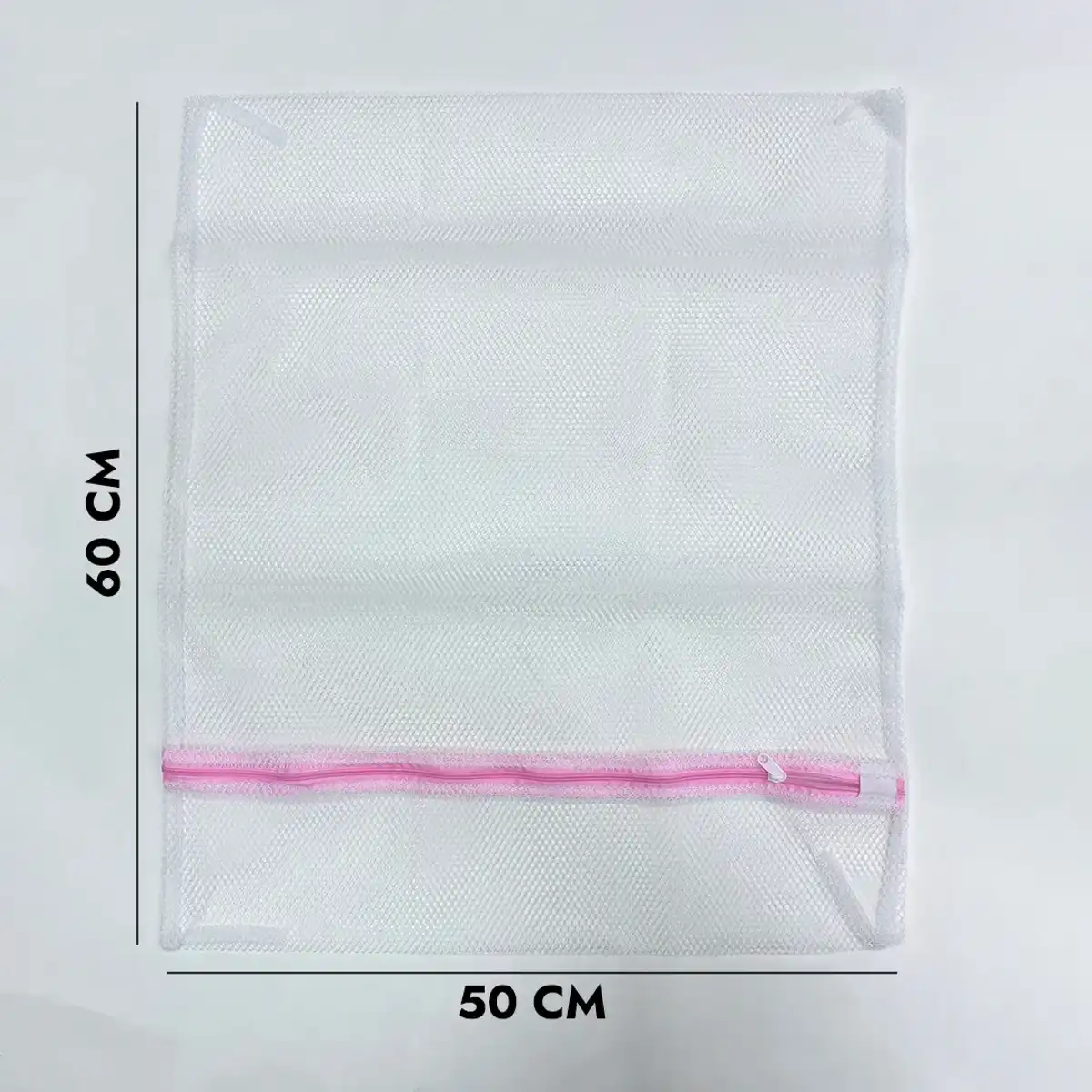 ешок для стирки деликатных вещей 50x60 см, розовая молния (ST-1027)