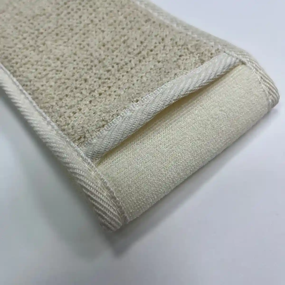 Экфолиирующая лента из сизаля 70x10 см, бежевая, двусторонняя - 2087 - 2