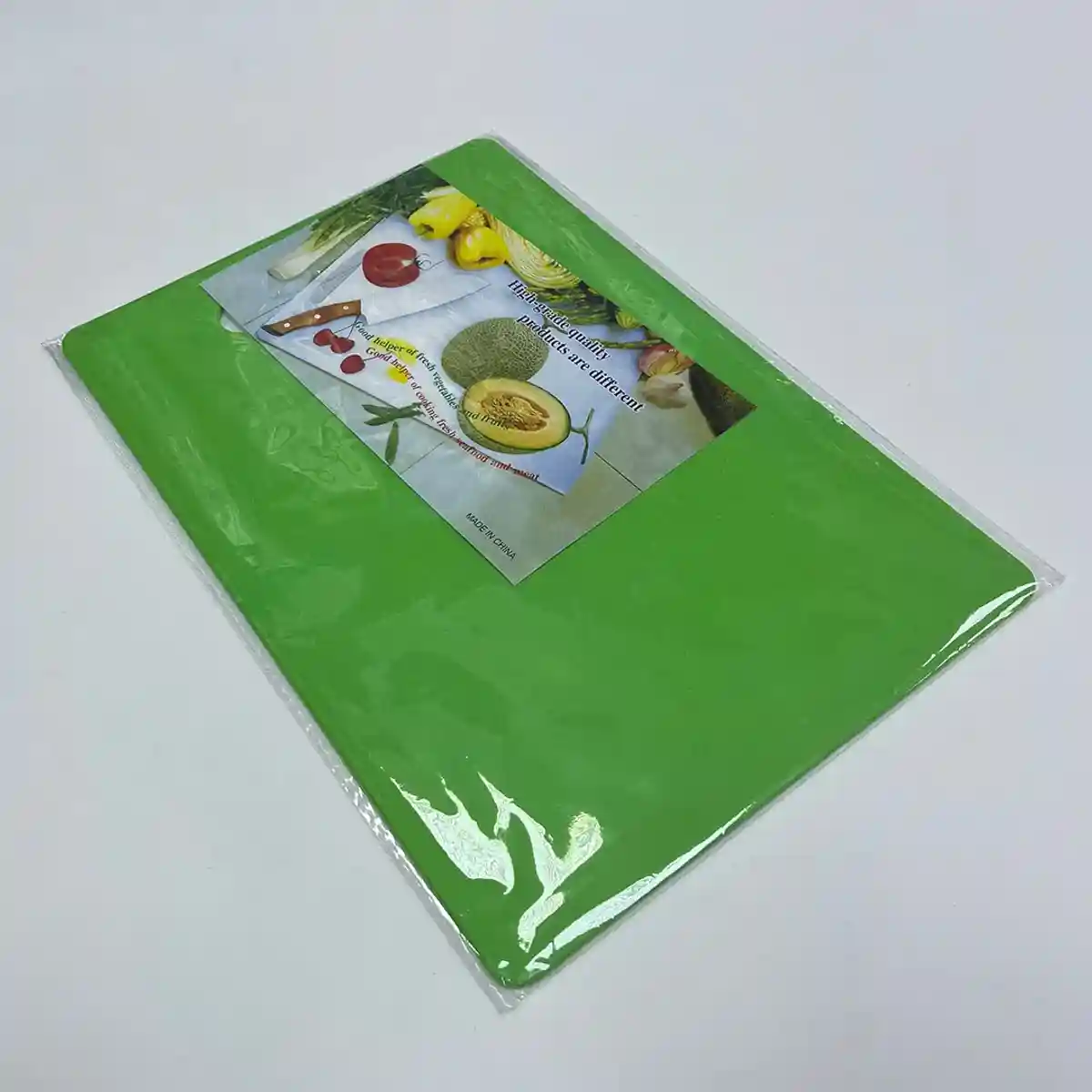 Разделочная доска пластиковая 28×18,5 см, двусторонняя, из пищевого HDPE, нескользящая, с ручкой - 2027 - 5