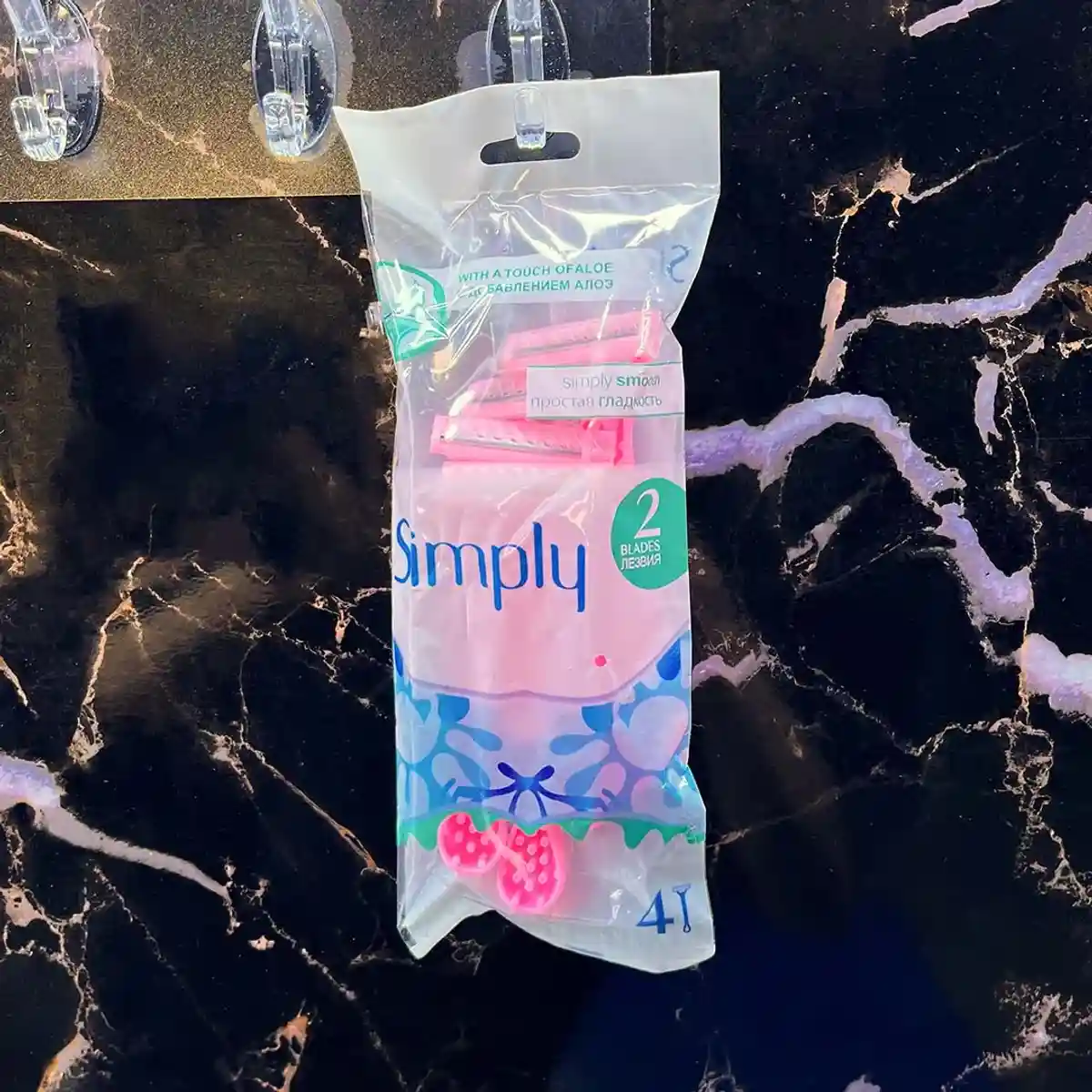Одноразовые женские бритвы Simply оптом- 1486 - 4