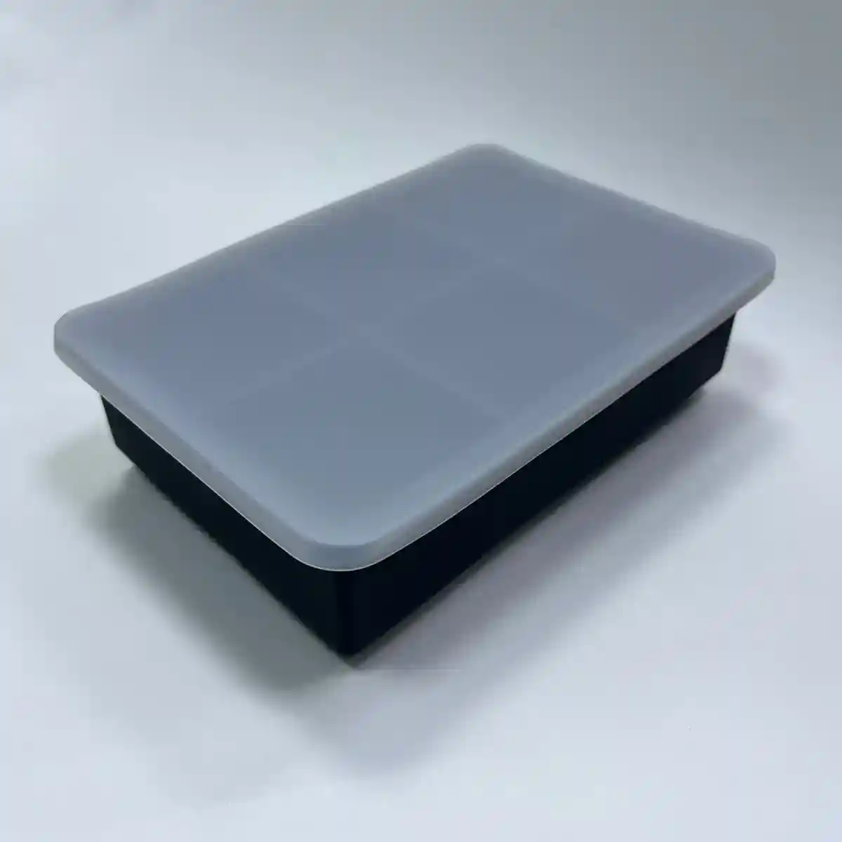 Силиконовая форма для льда с крышкой, 6 крупных ячеек, 16,5×11,5×5 см, пищевой силикон - 2053 - 7