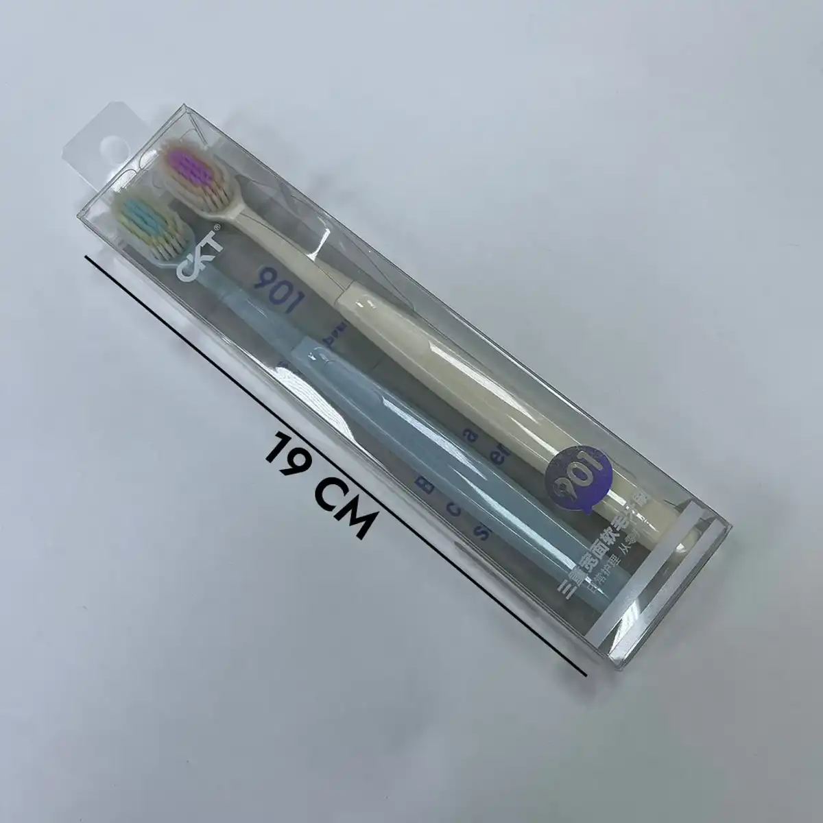 Широкоголовчатая ультра-мягкая зубная щетка 2 шт., набор для чувствительных десен (ST-5139)